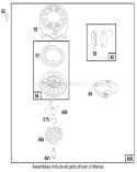 Page B Diagram and Parts List for 20778 7900001-7999999 - 1997 Toro Lawn Mower