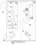 Page E Diagram and Parts List for 20778 7900001-7999999 - 1997 Toro Lawn Mower