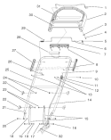 Page J Diagram and Parts List for 20779 210000001-210999999 - 2001 Toro Lawn Mower