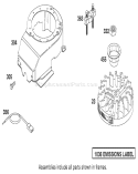 Page B Diagram and Parts List for 20779 210000001-210999999 - 2001 Toro Lawn Mower