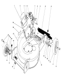 Page F Diagram and Parts List for 20780C 5000001-5999999 - 1985 Toro Lawn Mower