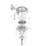 Page G Diagram and Parts List for 20780C 7000001-7999999 - 1987 Toro Lawn Mower
