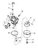 Page A Diagram and Parts List for 20780C 8000001-8999999 - 1988 Toro Lawn Mower