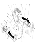 Page F Diagram and Parts List for 20780C 8000001-8999999 - 1988 Toro Lawn Mower