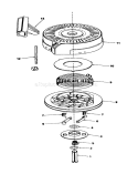 Page G Diagram and Parts List for 20780C 8000001-8999999 - 1988 Toro Lawn Mower