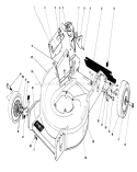 Page E Diagram and Parts List for 20780C 9000001-9999999 - 1989 Toro Lawn Mower
