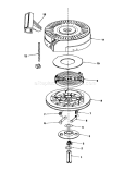 Page F Diagram and Parts List for 20780C 9000001-9999999 - 1989 Toro Lawn Mower