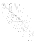 Page K Diagram and Parts List for 20781 220000001-220999999 - 2002 Toro Lawn Mower