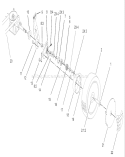 Page K Diagram and Parts List for 20781 230000001-230999999 - 2003 Toro Lawn Mower
