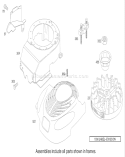 Page B Diagram and Parts List for 20781 230000001-230999999 - 2003 Toro Lawn Mower