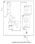 Page C Diagram and Parts List for 20781 230000001-230999999 - 2003 Toro Lawn Mower