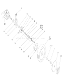 Page K Diagram and Parts List for 20781 250000001-250999999 - 2005 Toro Lawn Mower
