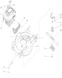 Page H Diagram and Parts List for 20781 250000001-250999999 - 2005 Toro Lawn Mower