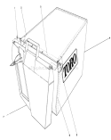 Page D Diagram and Parts List for 20782C 5000001-5999999 - 1985 Toro Lawn Mower