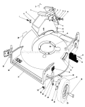 Page F Diagram and Parts List for 20782C 6000001-6999999 - 1986 Toro Lawn Mower