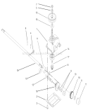 Page J Diagram and Parts List for 20781 250000001-250999999 - 2005 Toro Lawn Mower
