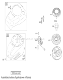 Page E Diagram and Parts List for 20783 230002004-230999999 - 2003 Toro Lawn Mower