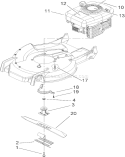Page I Diagram and Parts List for 20783 250000001-250999999 - 2005 Toro Lawn Mower