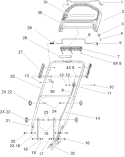 Page O Diagram and Parts List for 20784 250000001-250999999 - 2005 Toro Lawn Mower