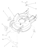 Page P Diagram and Parts List for 20783 250000001-250999999 - 2005 Toro Lawn Mower