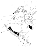 Housing Assembly Diagram and Parts List for 20785 0000001-0999999 - 1980 Toro Lawn Mower