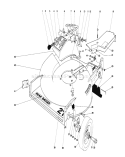 Page G Diagram and Parts List for 20785 9000001-9999999 - 1979 Toro Lawn Mower