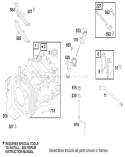 Engine Diagram and Parts List for 20786 8900001-8999999 - 1998 Toro Lawn Mower