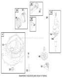 Page D Diagram and Parts List for 20786 9900001-9999999 - 1999 Toro Lawn Mower
