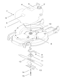 Engine Assembly Diagram and Parts List for 20787 8900001-8999999 - 1998 Toro Lawn Mower