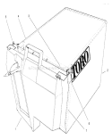Grass Bag Assembly Diagram and Parts List for 20787 8900001-8999999 - 1998 Toro Lawn Mower