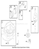 Page D Diagram and Parts List for 20787 9900001-9999999 - 1999 Toro Lawn Mower