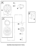 Page I Diagram and Parts List for 20787 9900001-9999999 - 1999 Toro Lawn Mower