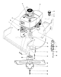 Engine Assembly Diagram and Parts List for 20790 1000001-1999999 - 1981 Toro Lawn Mower