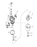 Carburetor Diagram and Parts List for 20790 9000001-9999999 - 1979 Toro Lawn Mower