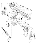 Gear Case Assembly Diagram and Parts List for 20790 9000001-9999999 - 1979 Toro Lawn Mower