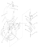 Engine and Blade Assembly Diagram and Parts List for 20789 200000001-200999999 - 2000 Toro Lawn Mower