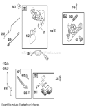 Governor Assembly Diagram and Parts List for 20789 200000001-200999999 - 2000 Toro Lawn Mower
