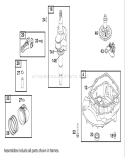 Page H Diagram and Parts List for 20789 200000001-200999999 - 2000 Toro Lawn Mower