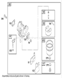Page F Diagram and Parts List for 20791 210000001-210999999 - 2001 Toro Lawn Mower