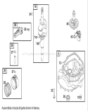 Crankshaft Assembly Diagram and Parts List for 20791 210000001-210999999 - 2001 Toro Lawn Mower