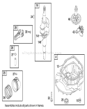 Page H Diagram and Parts List for 20791 210000001-210999999 - 2001 Toro Lawn Mower