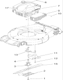 Part Location Diagram of 108-8135 Toro Decal-Recoil