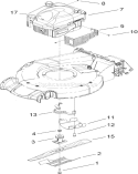 Part Location Diagram of 110-7486 Toro Decal-Recoil