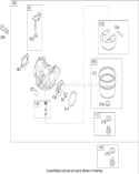 Carburetor Assembly Diagram and Parts List for 20654 270000001-270999999 - 2007 Toro Lawn Mower