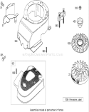 Part Location Diagram of 791288 Tecumseh Housing-Blower