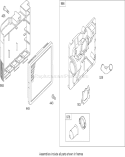 Air Cleaner Assembly Diagram and Parts List for 20793 270000001-270999999 - 2007 Toro Lawn Mower
