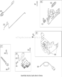 Governor Assembly Diagram and Parts List for 20793 270000001-270999999 - 2007 Toro Lawn Mower
