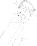 Part Location Diagram of 112-8884 Toro Knob
