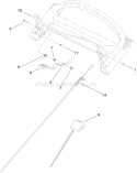 Brake Bail Assembly Diagram and Parts List for 20793 310000001-310999999 - 2010 Toro Lawn Mower