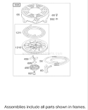 Page T Diagram and Parts List for 20783 250000001-250999999 - 2005 Toro Lawn Mower